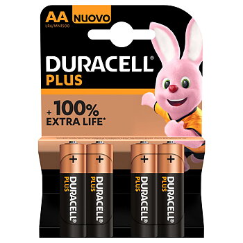 Alkaliskt batteri DURACELL LR06 K4 1,5 V