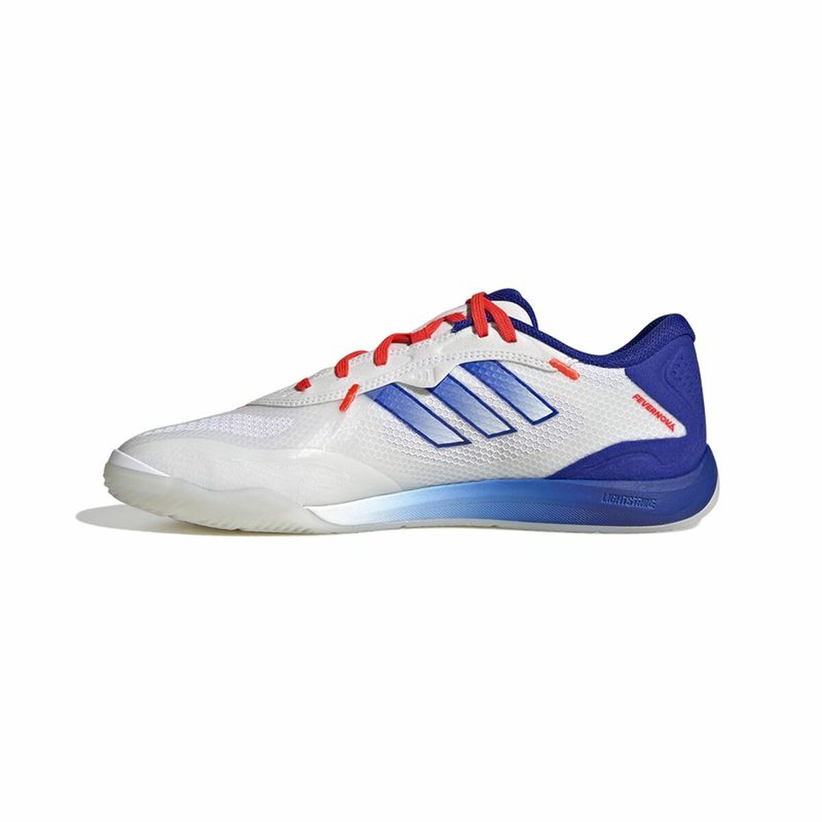 Fotbollsskor för barn Adidas Fevernova Court Football Vit - 2