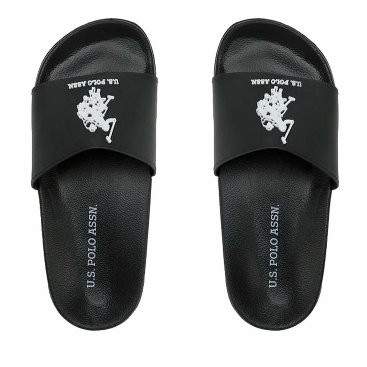Badtofflor U.S. Polo Assn. GAVIO003A Svart - 3