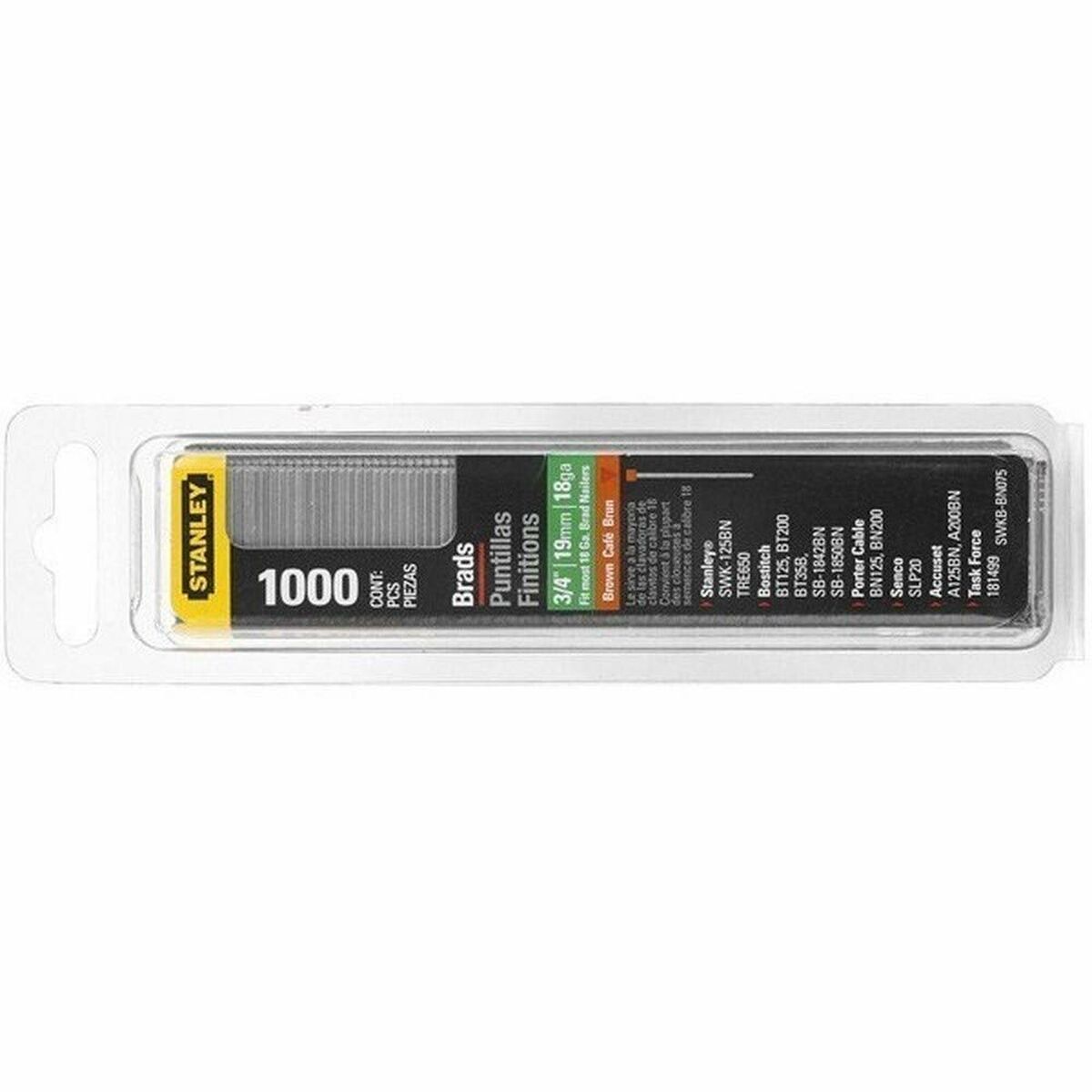 Spikar Stanley 1-swk-bn0625t 1000 Unidades 15 mm - 2