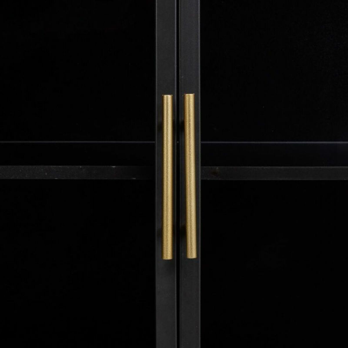 Skänk Alexandra House Living Brun Metall Glas Granträ Trä MDF 35 x 80 x 100 cm - 8