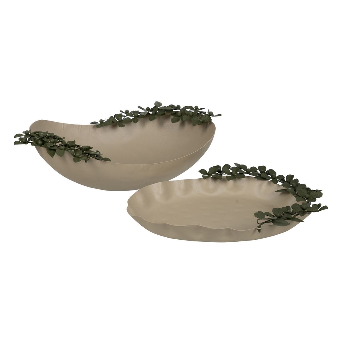 Bordsdekoration Grön Beige Järn 44 x 31 x 18 cm - 2
