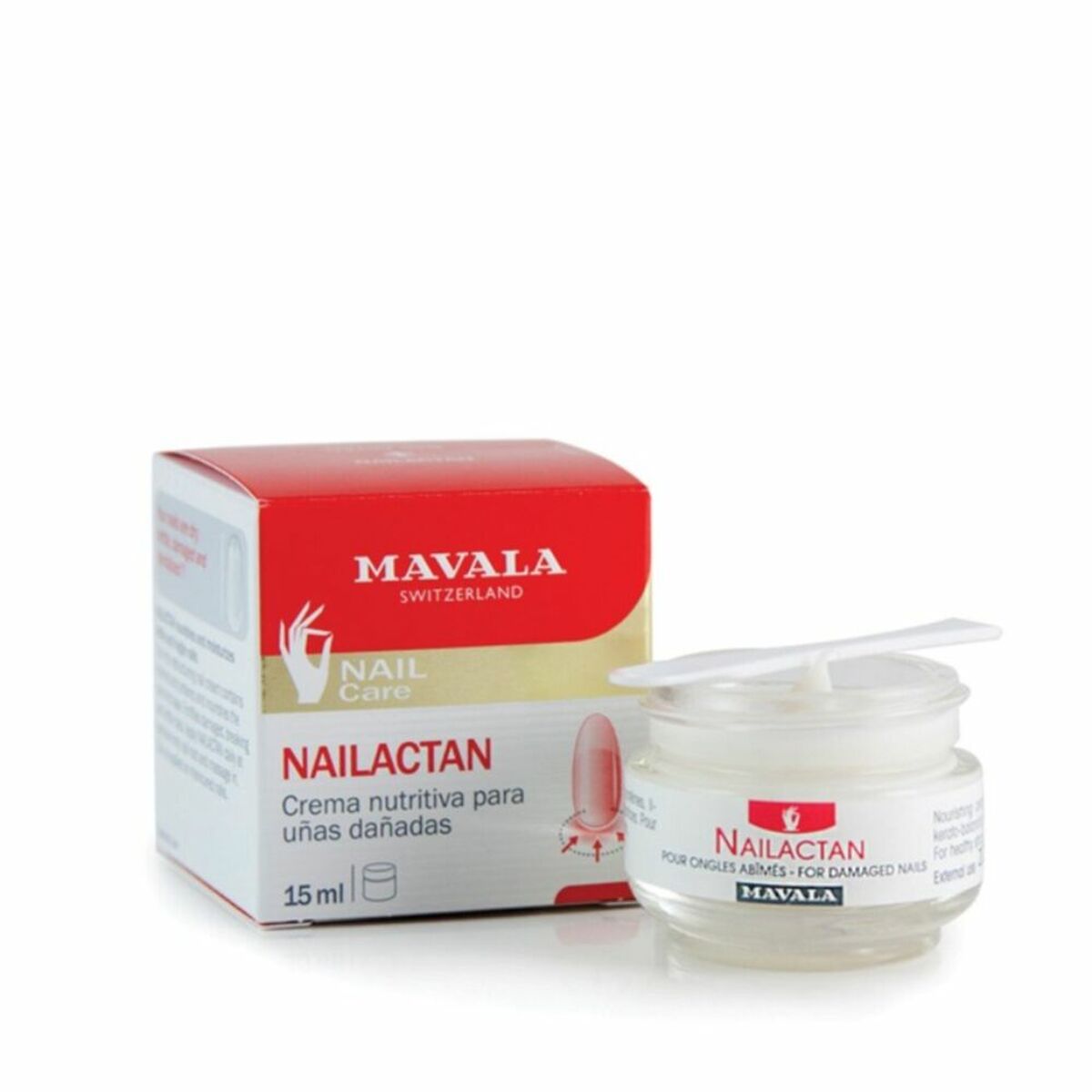 Berikande kräm Nailactan Mavala (15 ml) - 2