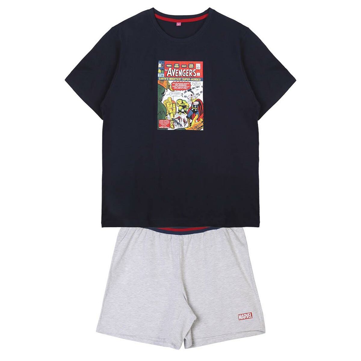 Pyjamas Marvel Mörkblå (Vuxna) Män - 10