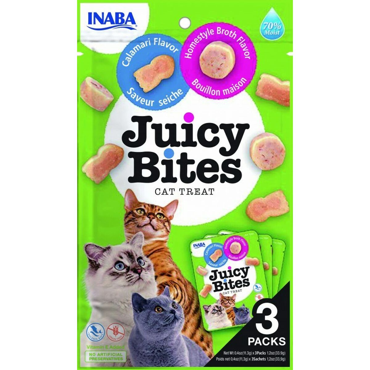 Snack for Cats Inaba Homestyle broth 3 x 11,3 g Kyckling