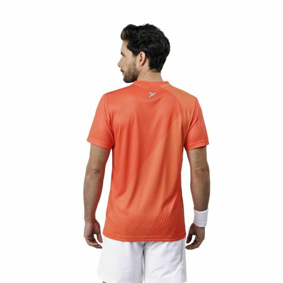 T-shirt med kortärm Herr Drop Shot Airam JMD Orange - 2