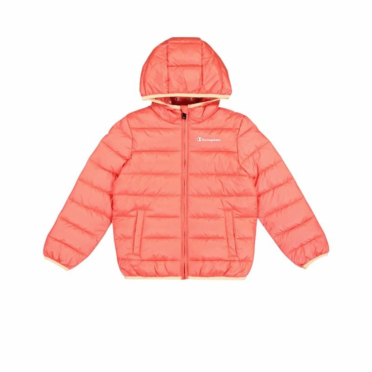 Träningsjacka Herr Champion Hooded Korall