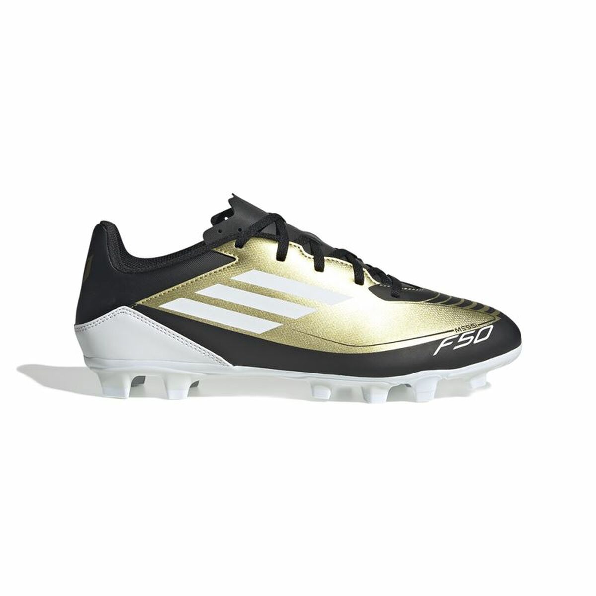Fotbollsskor för vuxna Adidas F50 Club Messi Gyllene