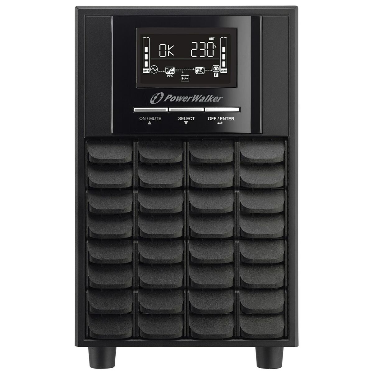 System för Avbrottsfri Strömförsörjning Interaktiv (UPS) Power Walker VI 2000 CW FR 1400 W 2000 VA - 5
