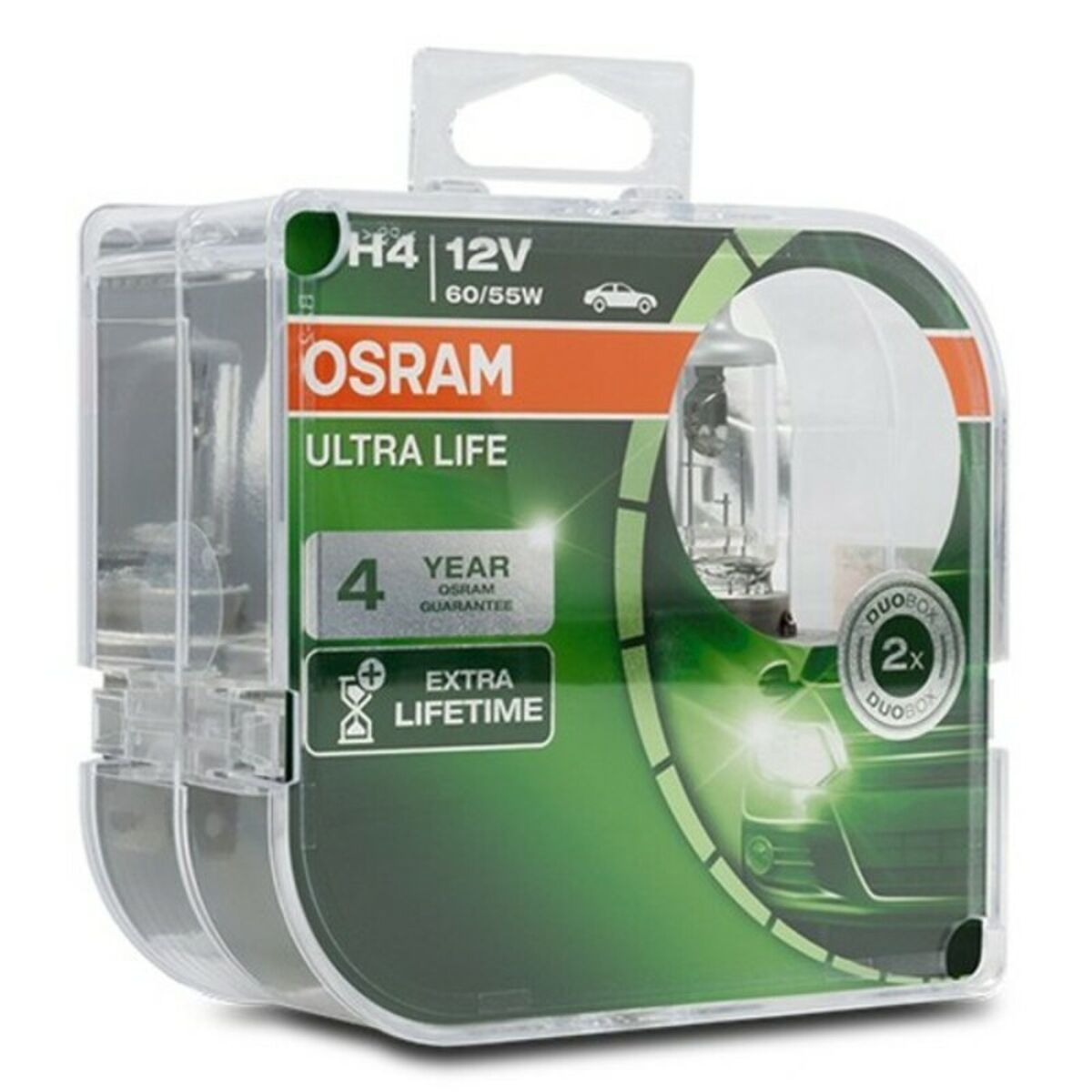 Glödlampa för bil Osram Ultra Life H4 12V 60/55W - 4