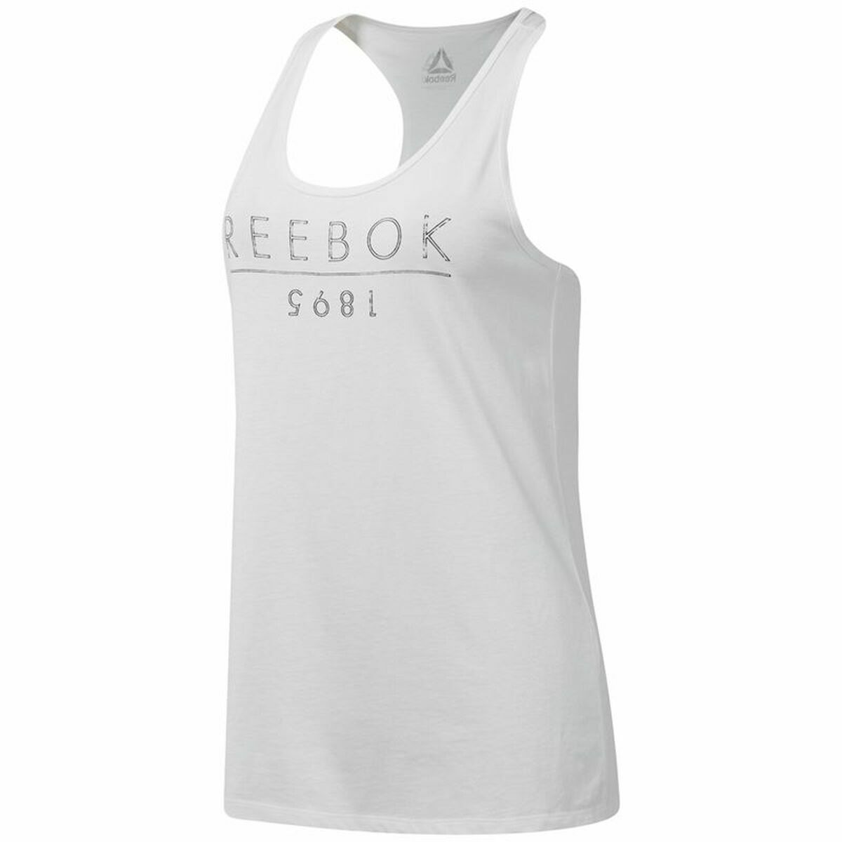 Ärmlös sporttröja Dam Reebok 1895 Race Vit - 9