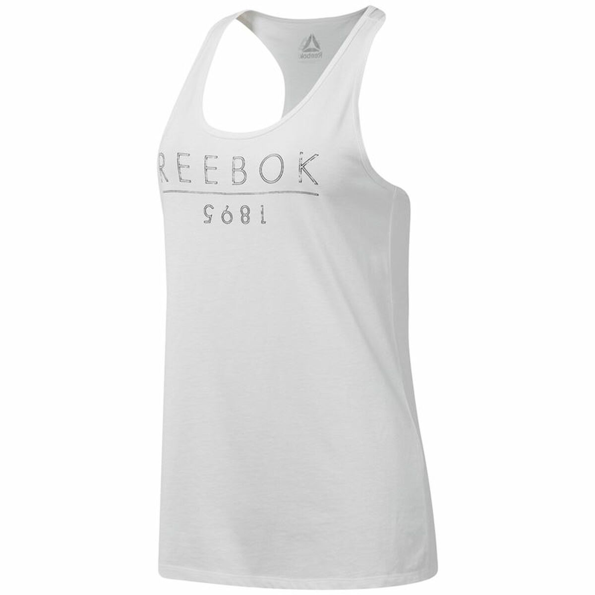 Ärmlös sporttröja Dam Reebok 1895 Race Vit