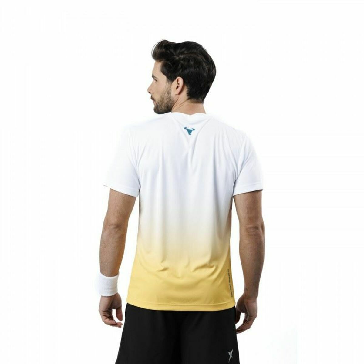 T-shirt med kortärm Herr Drop Shot Alsai Campa Vit - 2