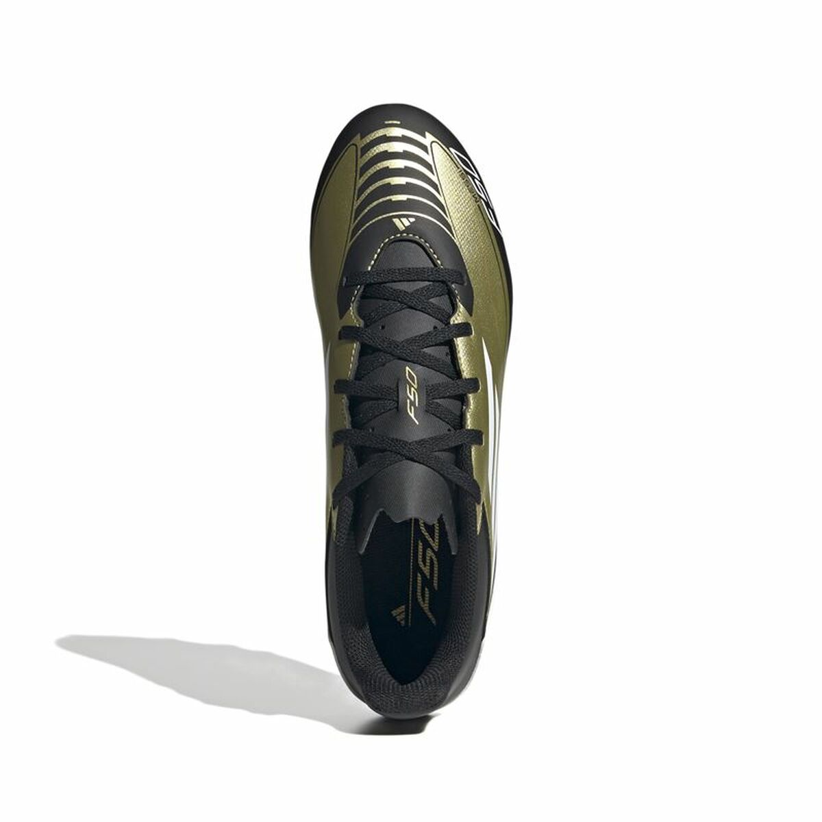 Fotbollsskor för vuxna Adidas F50 Club Messi Gyllene - 2