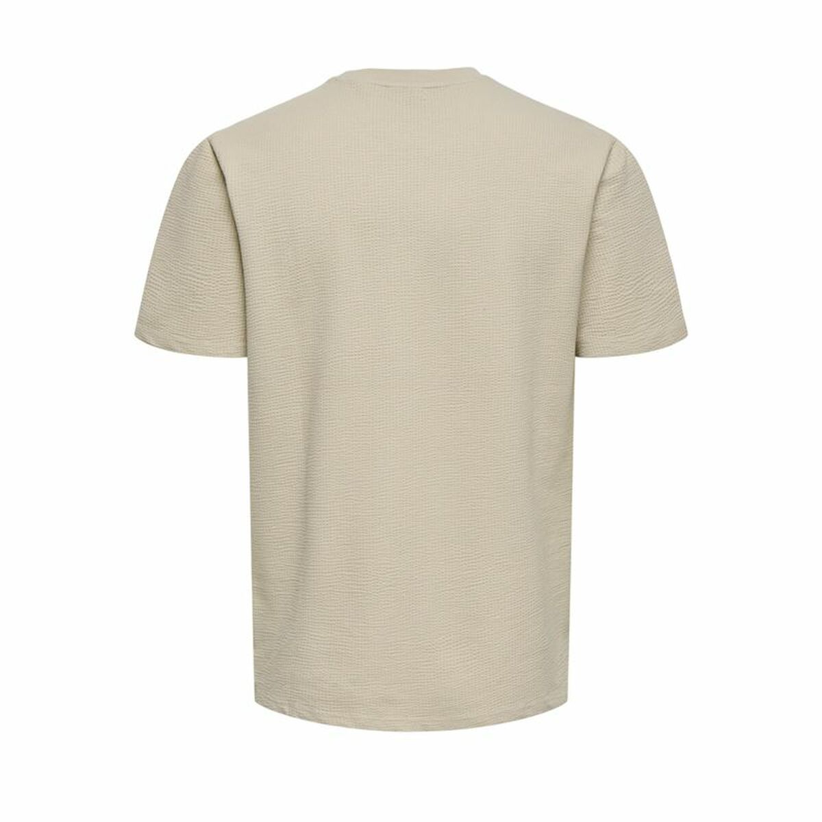 T-shirt med kortärm Herr Only & Sons Onskian Life Reg Seersucker Ss - 2