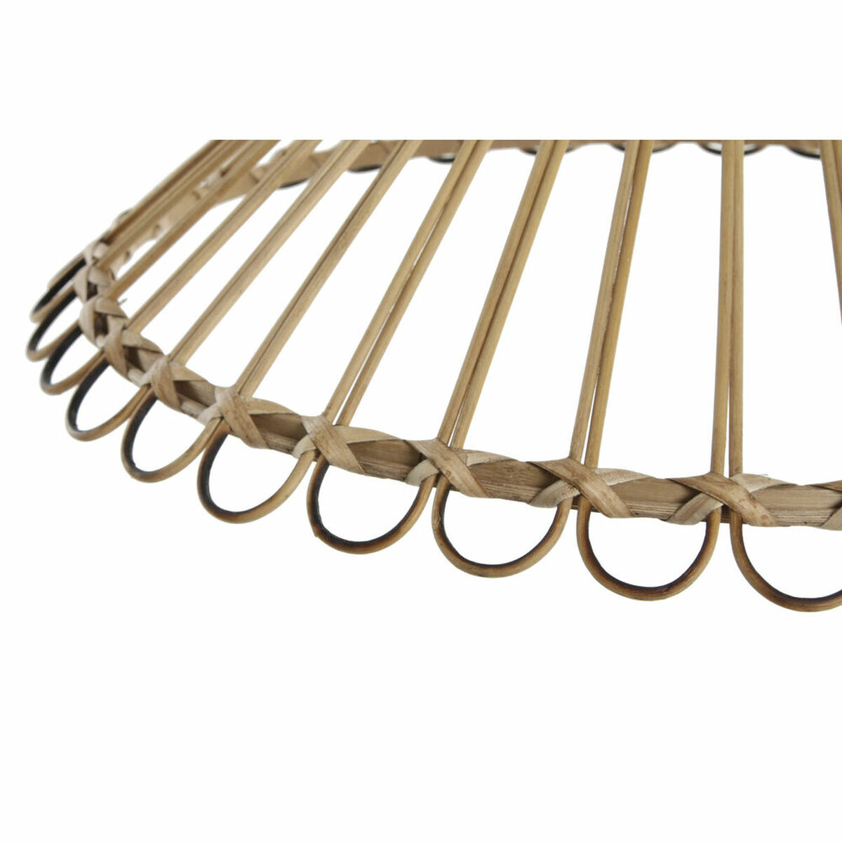 Taklampa DKD Home Decor Rattan 220 V 50 W (45 x 45 x 17 cm) - 3
