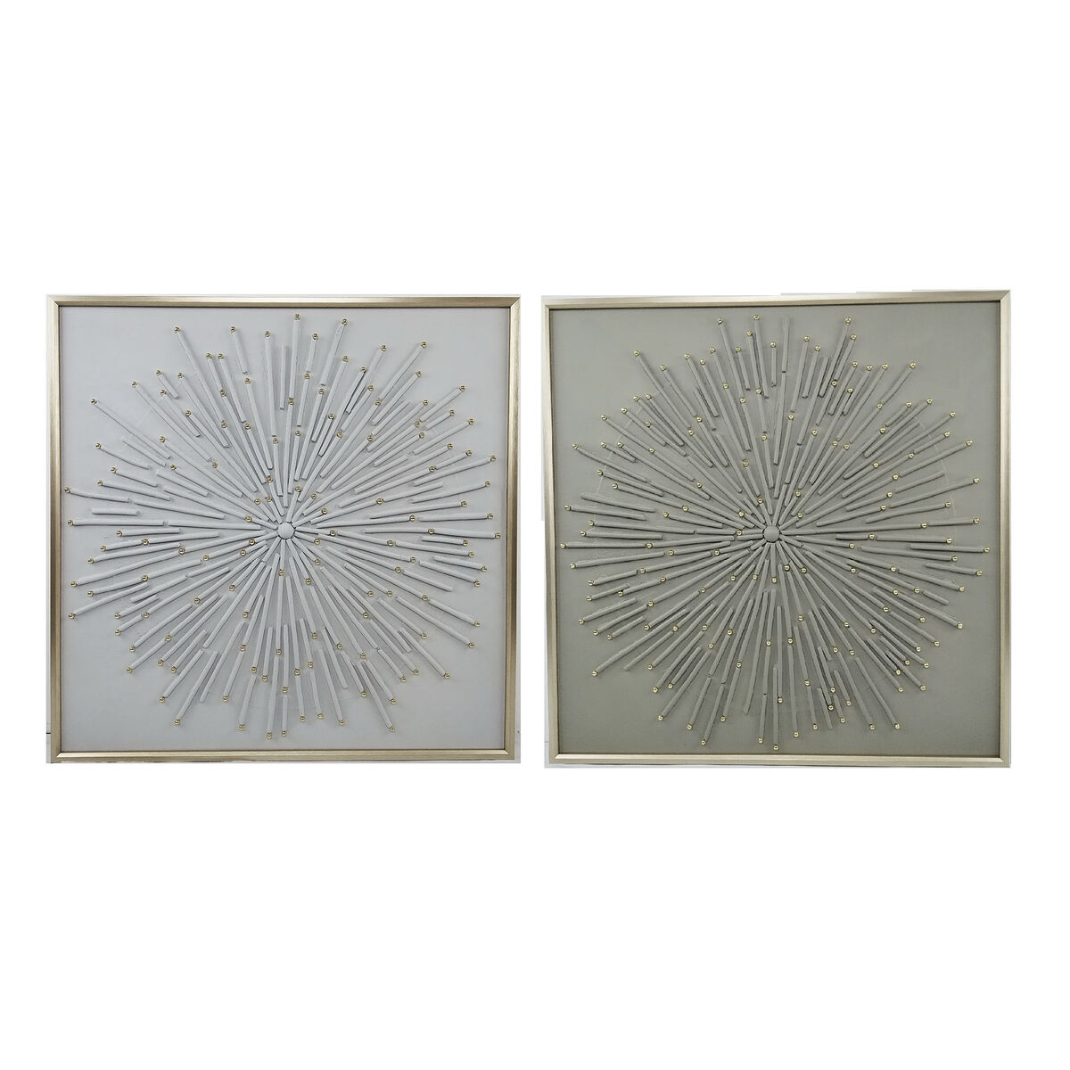 Kanvas Home ESPRIT polystyren Kanvas 100 x 3,5 x 100 cm