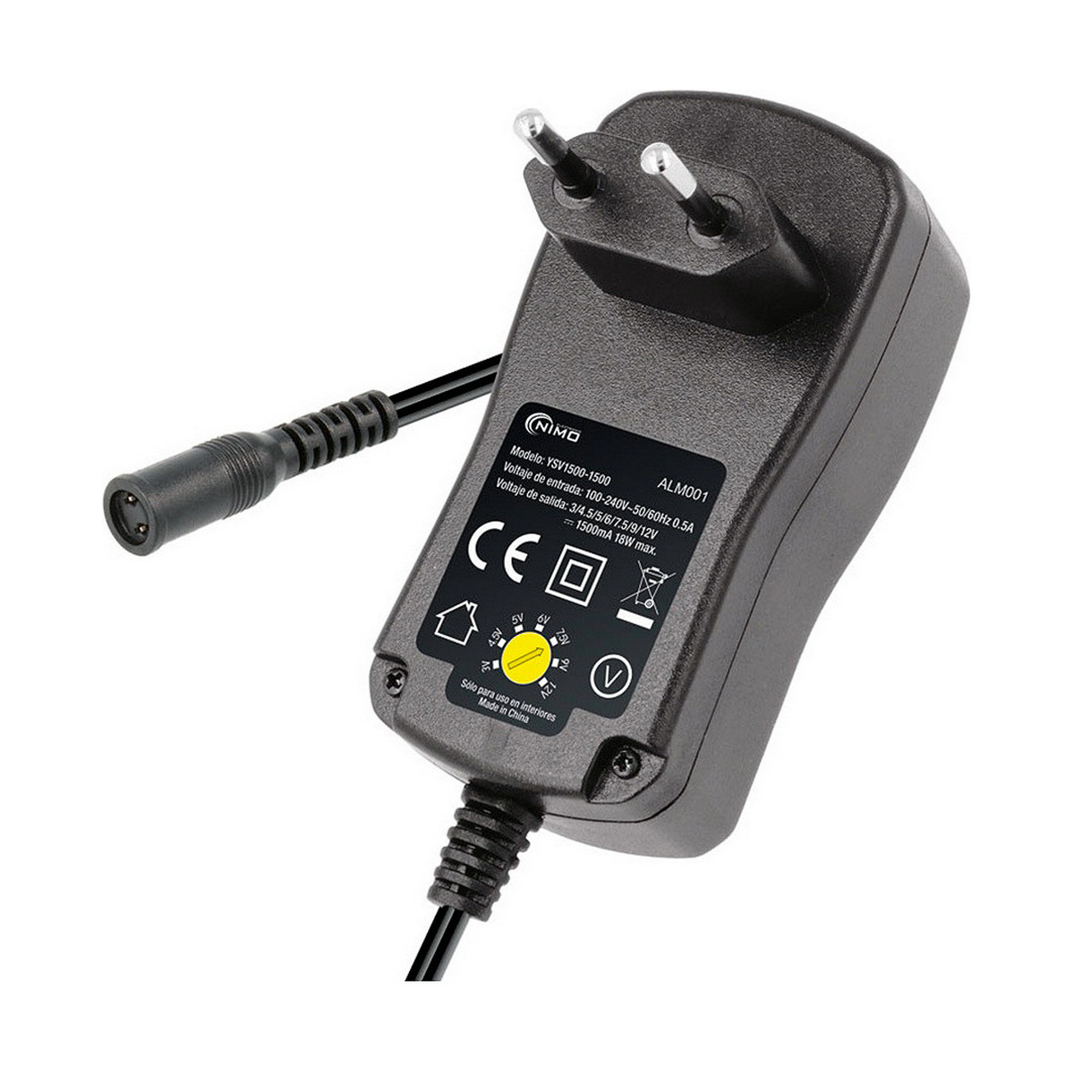 Eladapter NIMO 18 W 3-12 V - 2