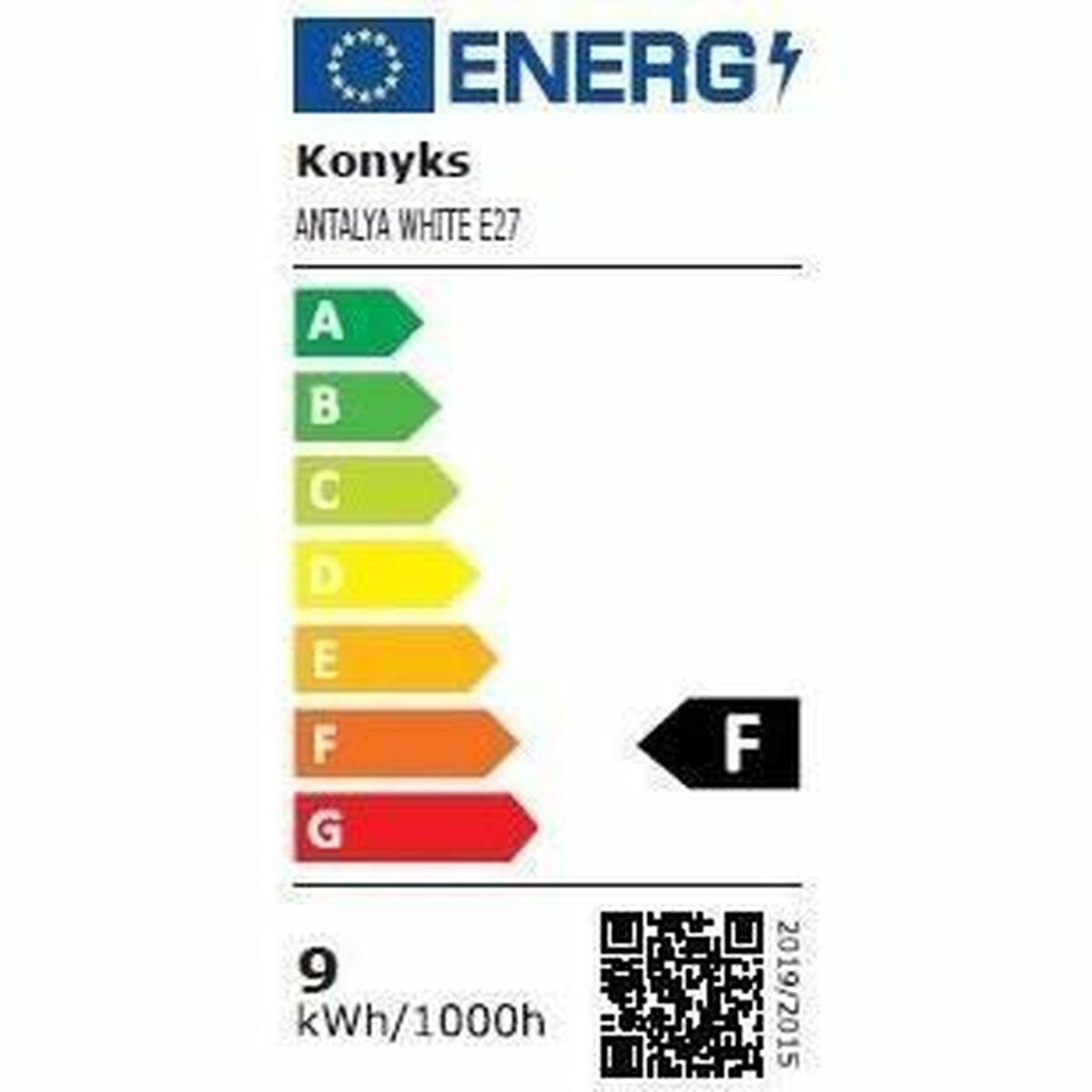 Smart-Lampa Konyks e27 Vit F E27 (6500 K) (1 antal) - 4
