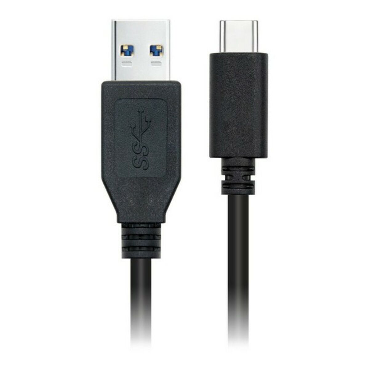 USB till Mini USB Kabel NANOCABLE 10.01.4000 (0,5M) Svart - 2