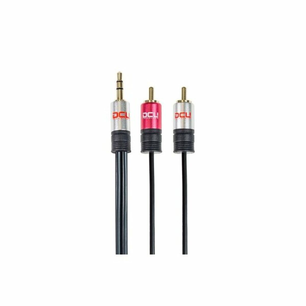 Ljudkabel Jack (3,5 mm) till 2 RCA DCU (3 m) - 3