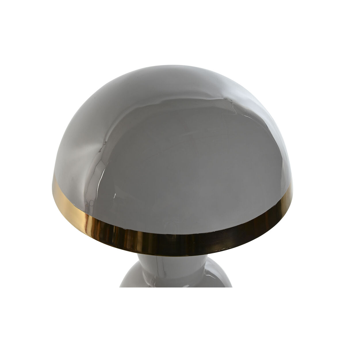 Bordslampa Home ESPRIT Grå Gyllene - 3