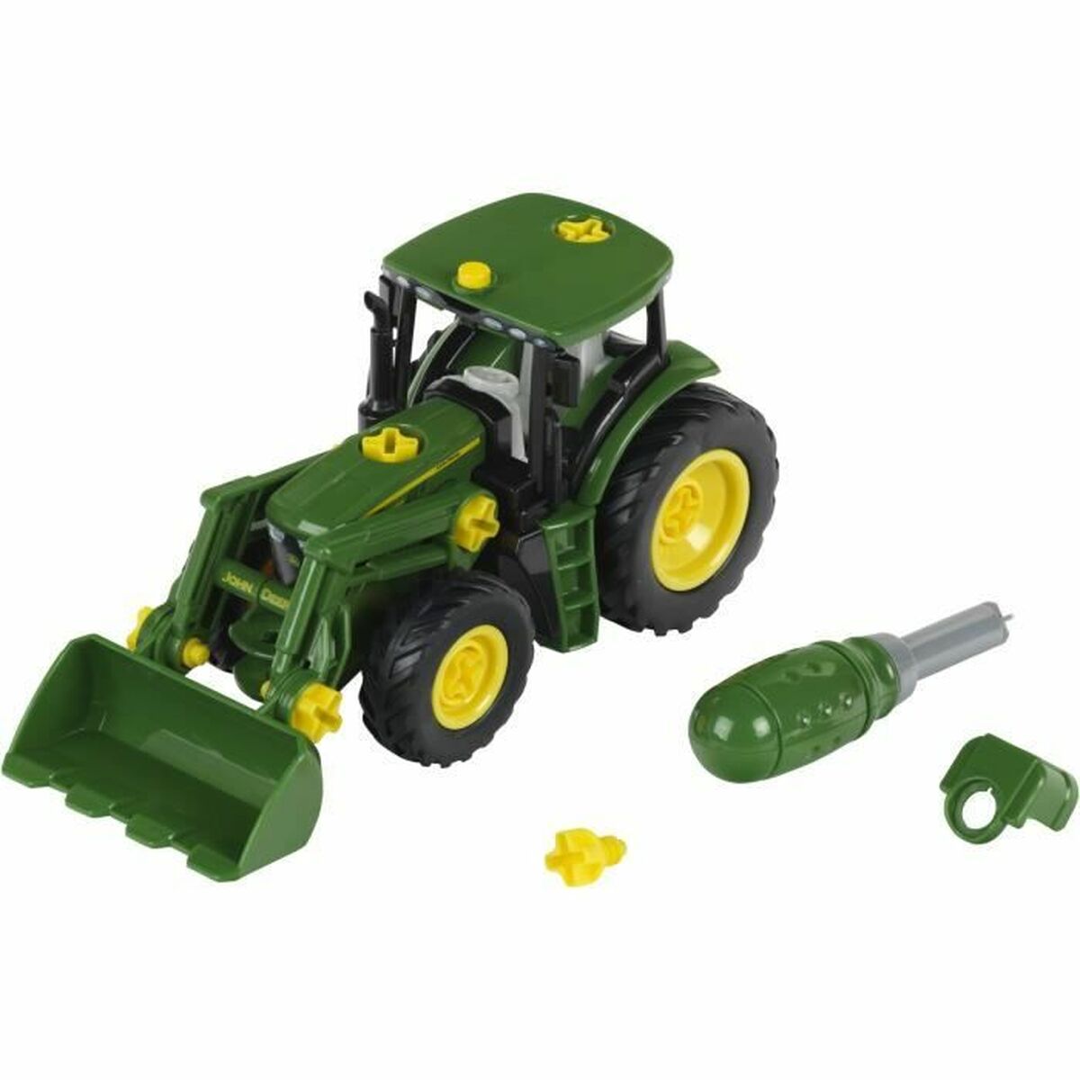 Byggsats Klein Blockables 1:24 Traktor Grön - 2