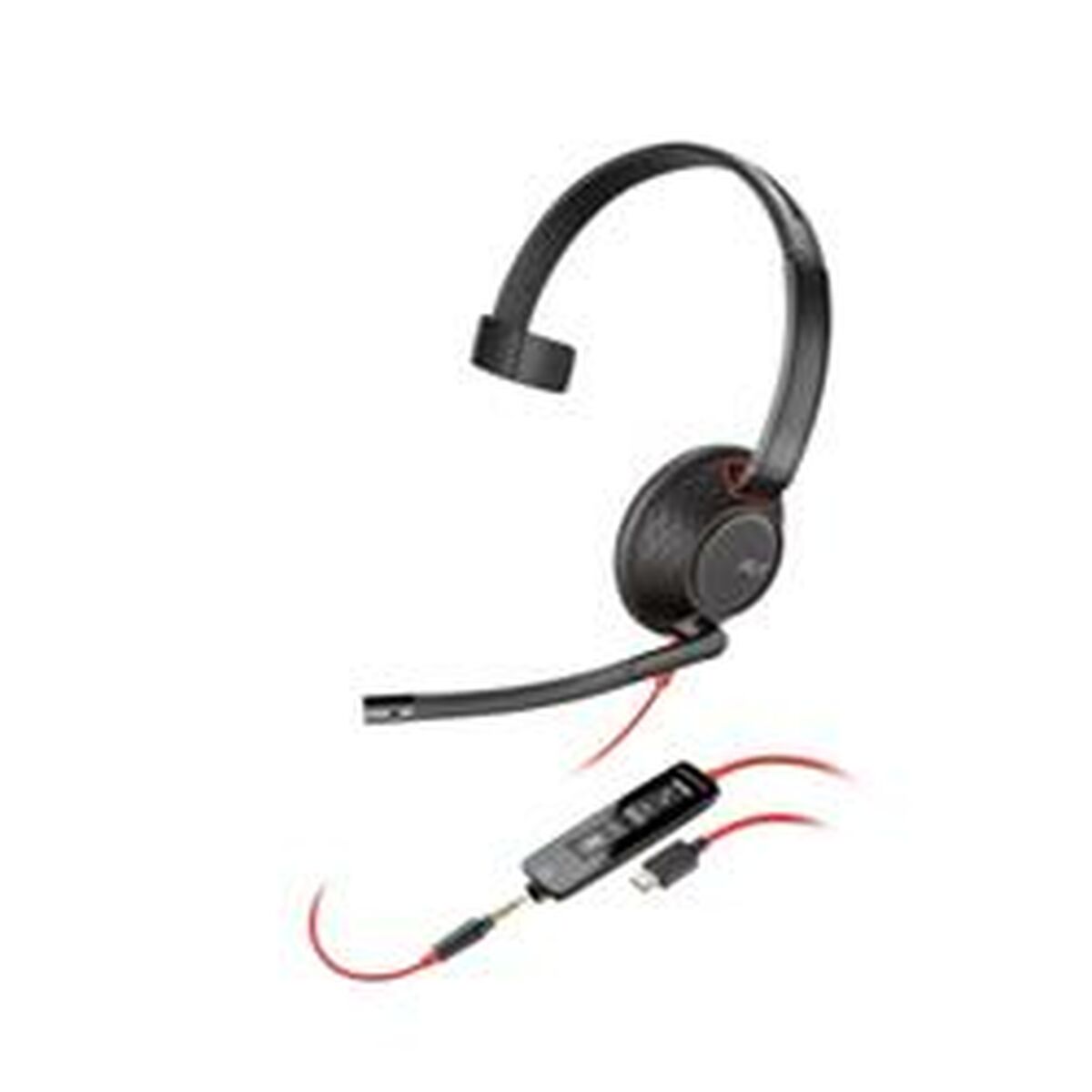 Hörlurar med Mikrofon HP Blackwire 5210 Svart - 2