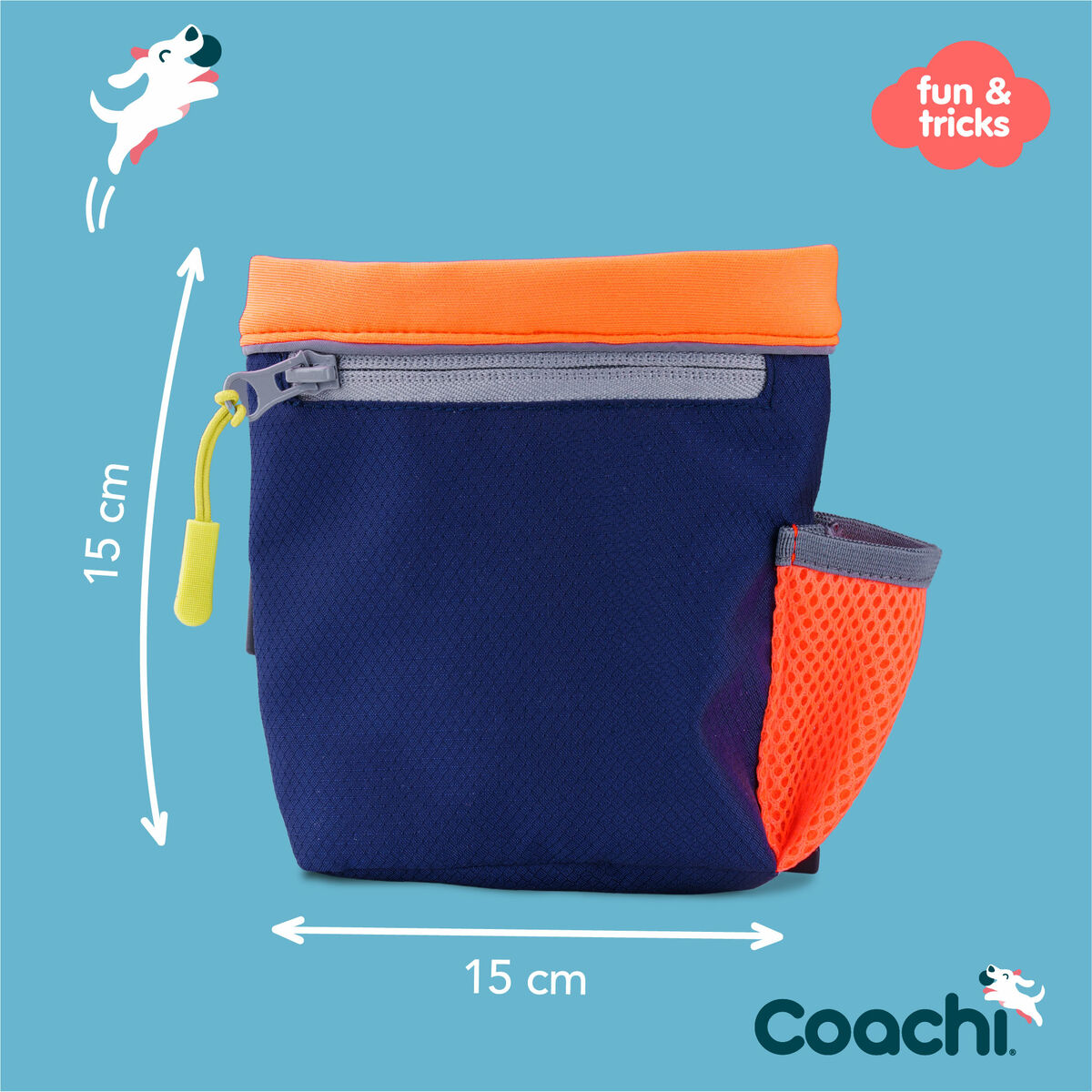 Bag Coachi Train & Treat Blå Korall - 6