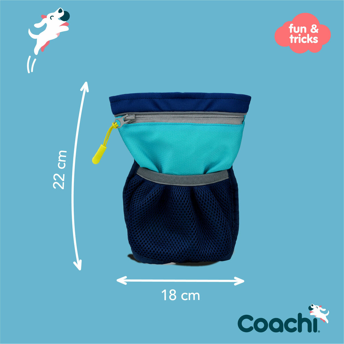 Bag Coachi Train & Treat Blå - 5