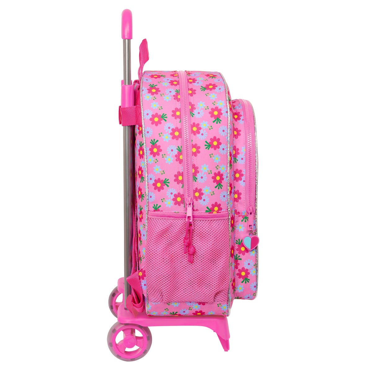Skolväska med hjul Trolls Rosa 33 x 42 x 14 cm - 2