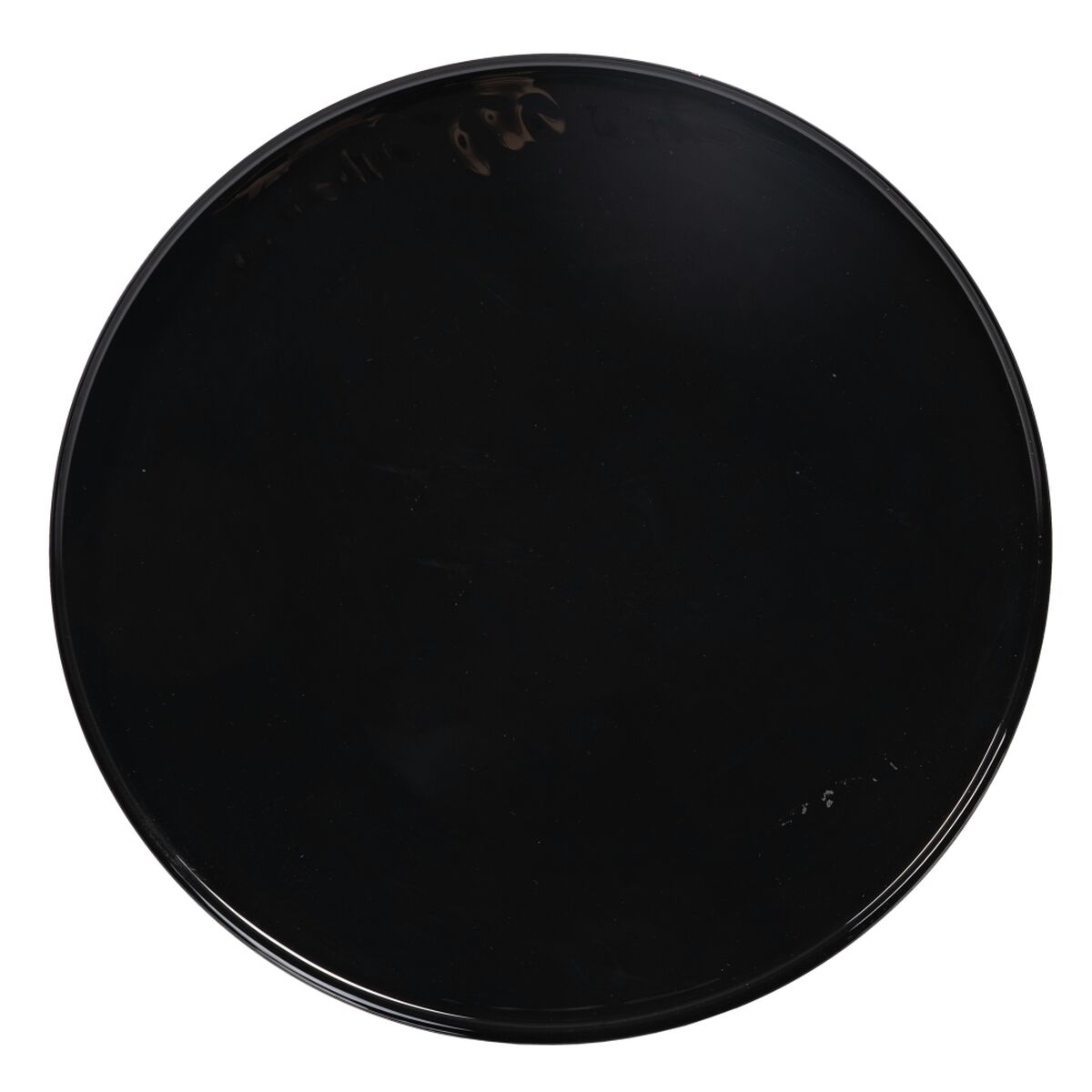 Sidobord 45 x 45 x 47 cm Glas Svart Metall Ambra - 3