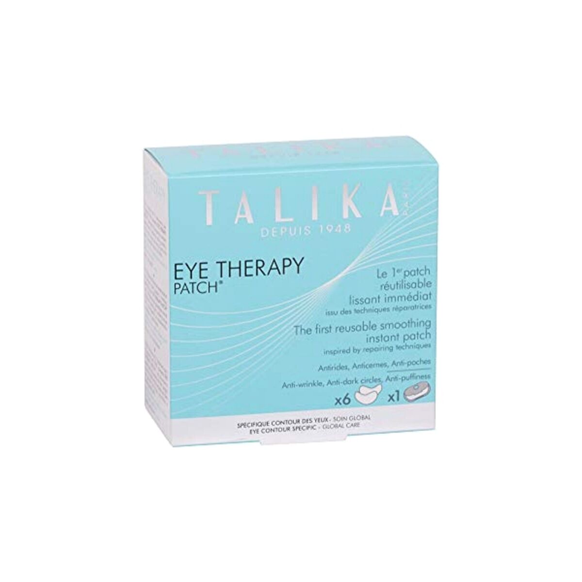 Patchar för ögonområdet Talika Therapy Patch Utjämnande Återanvändningsbar - 2
