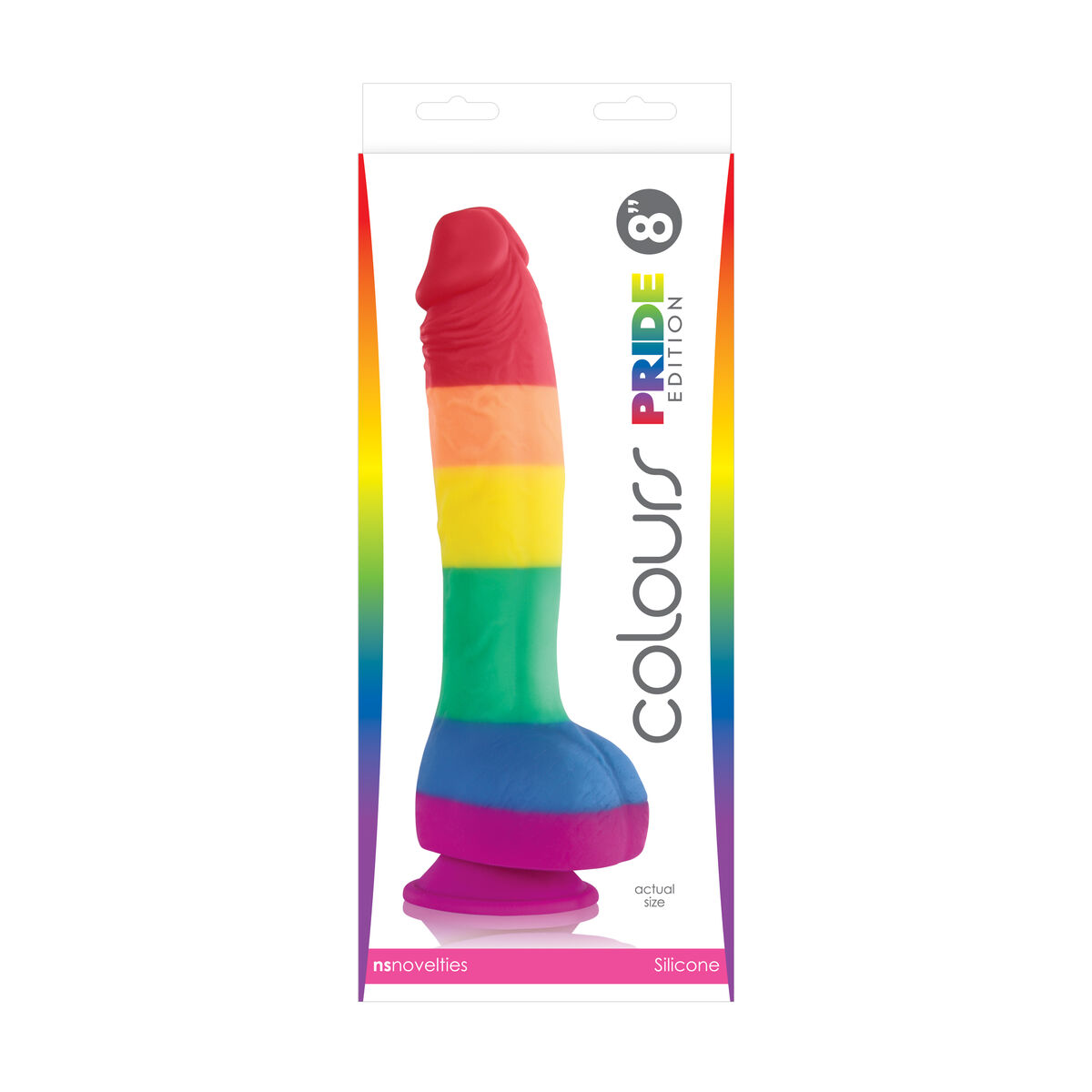 Dildo NS Novelties Colours Multicolour Ø 4,8 cm - 2