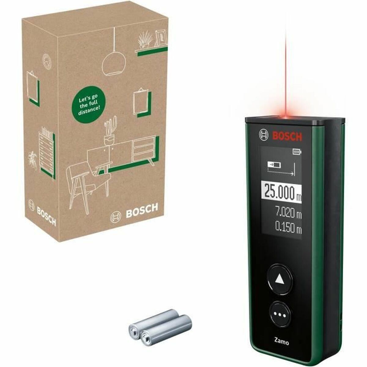 Lasernivå BOSCH +/- 0,5mm/m 20 m