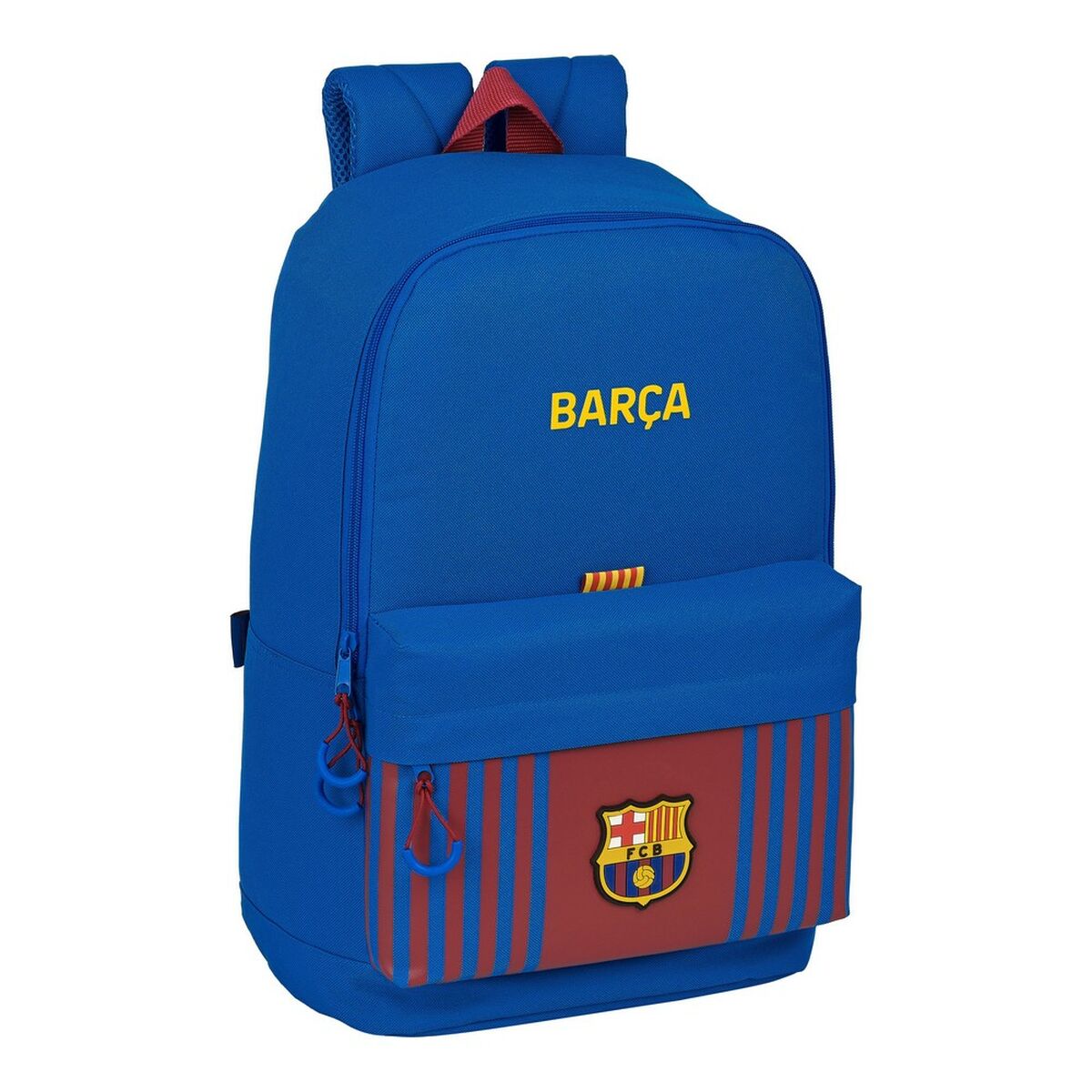 Ryggsäck F.C. Barcelona Rödbrun Marinblå - 5