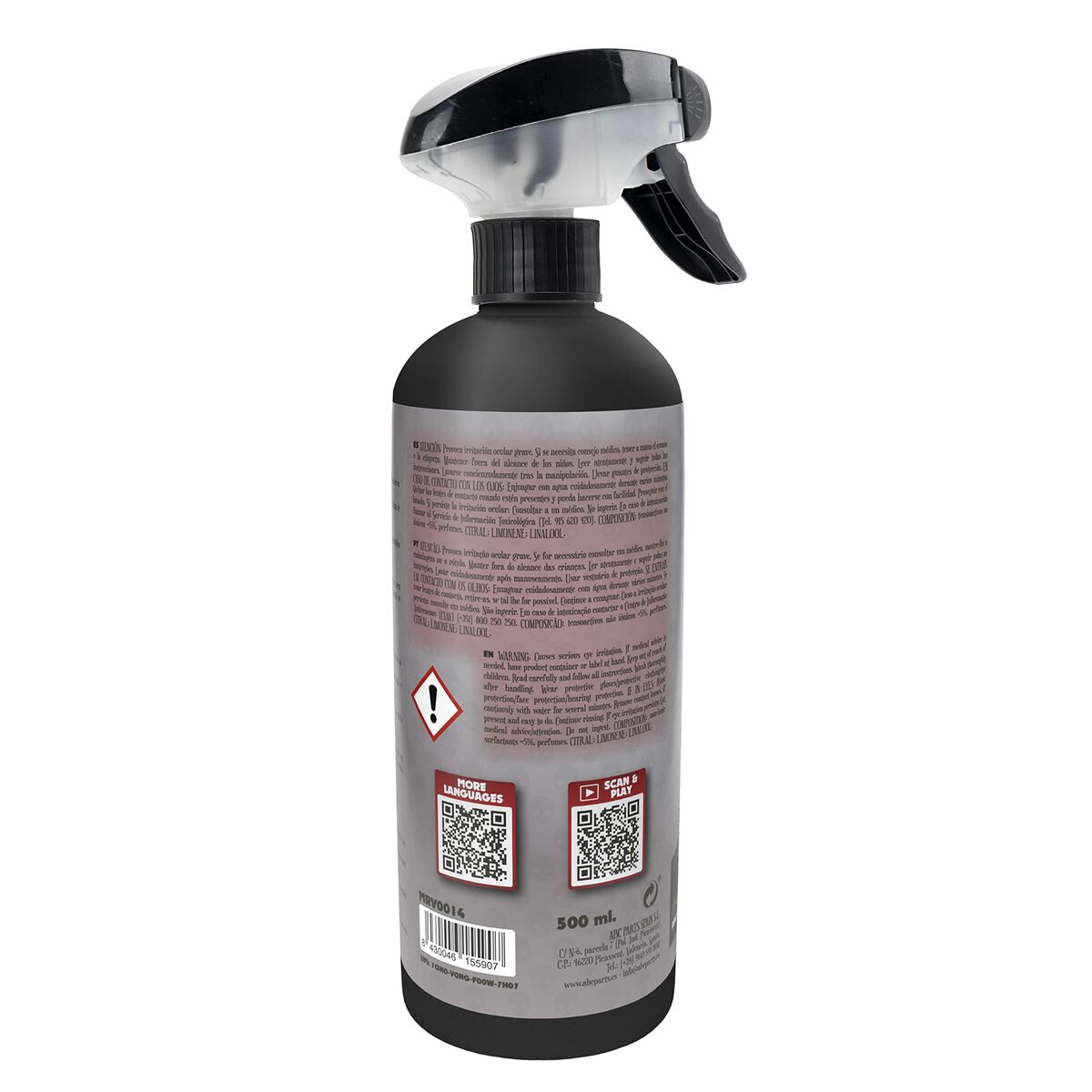 Rengöringsmedel för instrumentpaneler Motorrevive Citron 500 ml - 4