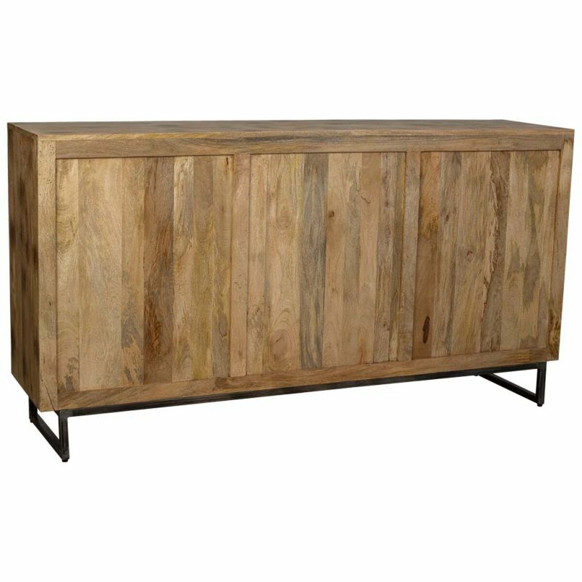 Skänk Alexandra House Living Brun Trä Metall Järn 47 x 95 x 180 cm - 6
