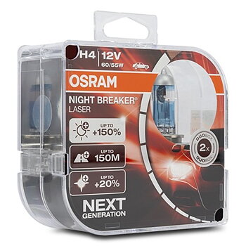 Glödlampa för bil Osram 64193NL H4 12V 60/55W