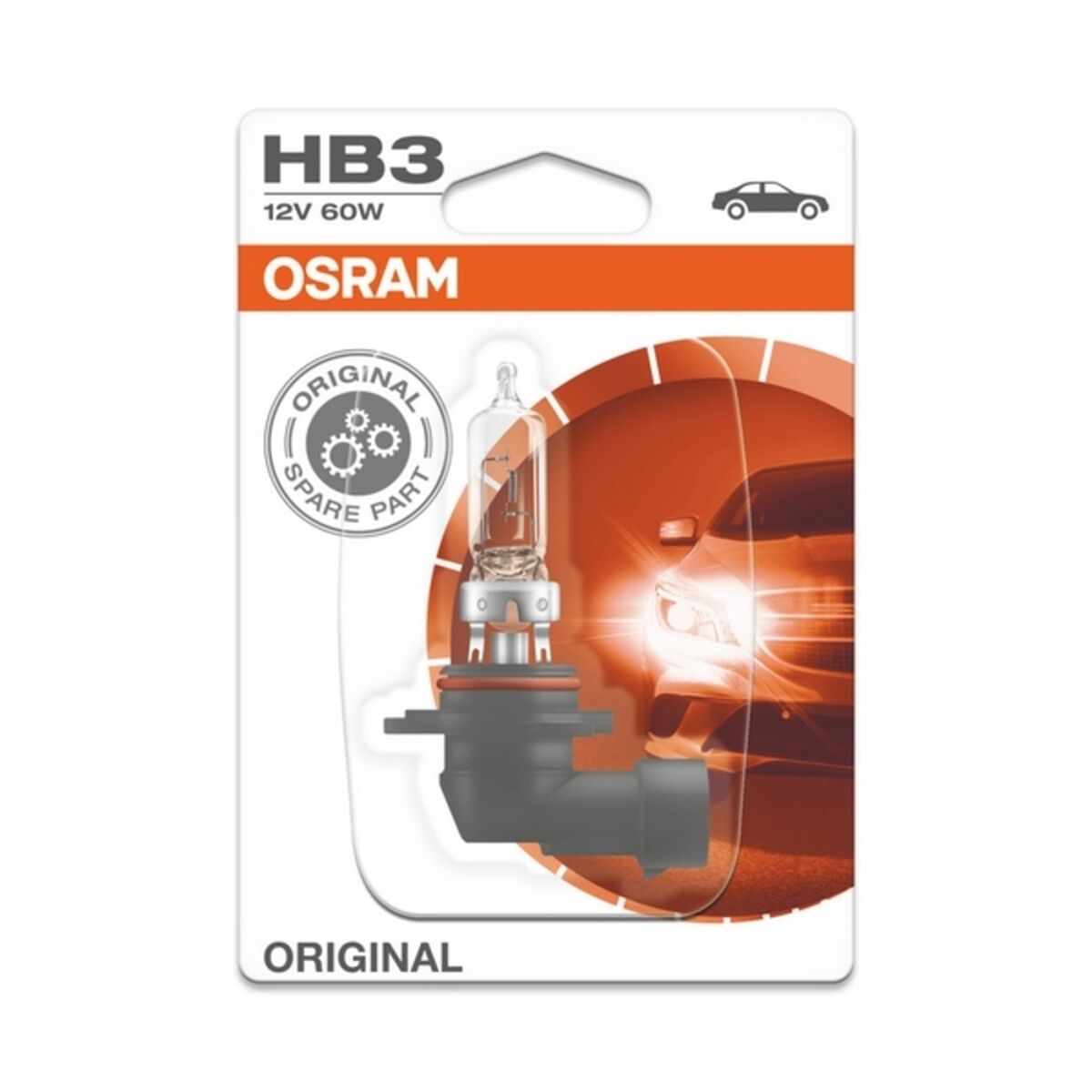 Glödlampa för bil Osram HB3 12V 60W