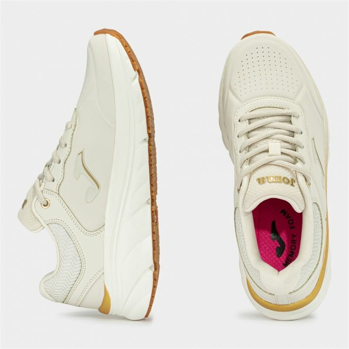 Gymnastiksko, Dam Joma Sport Aries 2425 Vit - 3