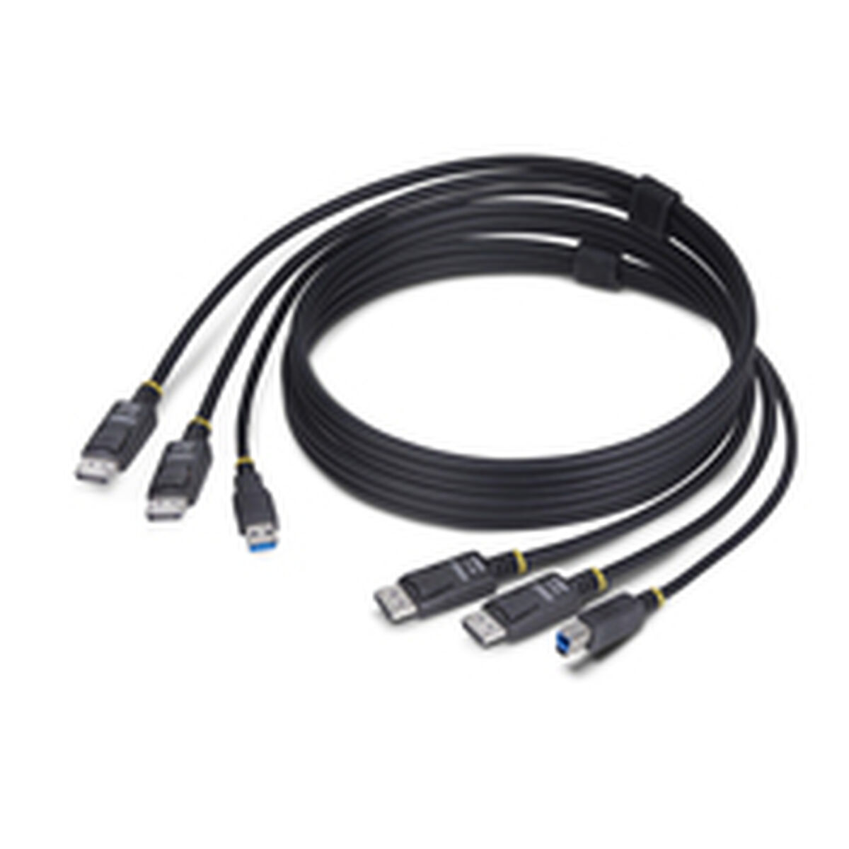 Kabeladapter Startech DDU1226-KVM-CABLE Svart 1,8 m
