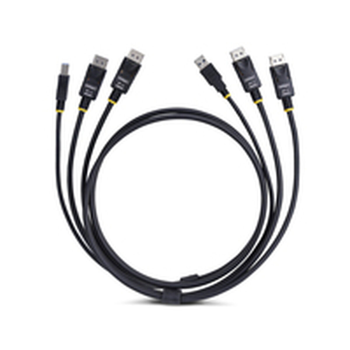 Kabeladapter Startech DDU1226-KVM-CABLE Svart 1,8 m - 3