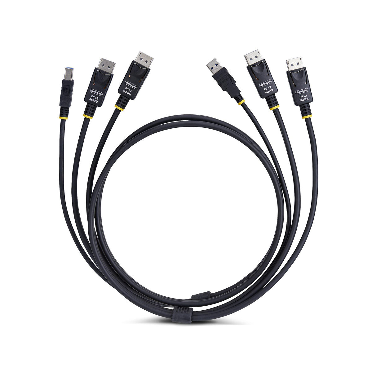 Kabeladapter Startech DDU1226-KVM-CABLE Svart 1,8 m - 2