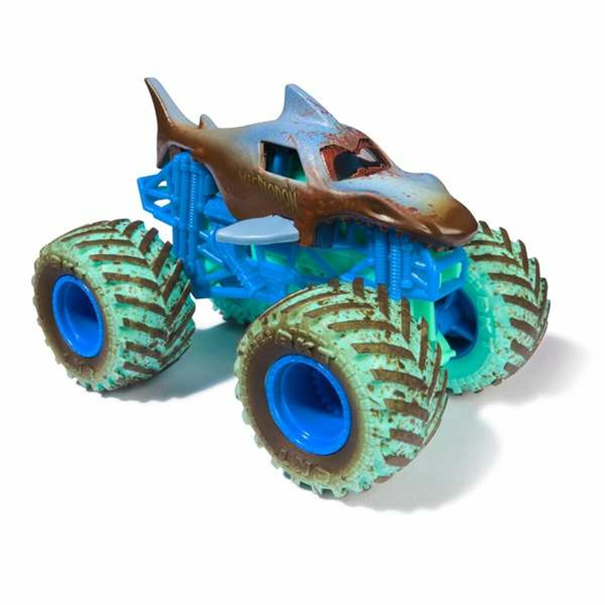Monster Truck Monster Jam Mud Blasters 1:64 Blå - 3