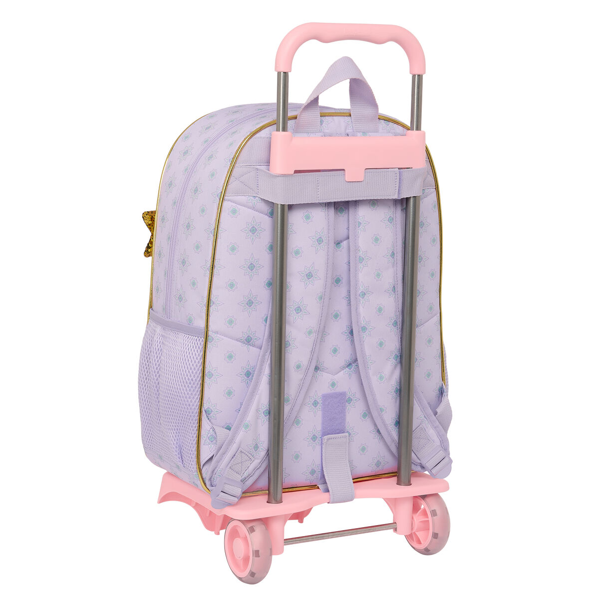 Skolväska med hjul Wish Lila 33 x 42 x 14 cm - 3