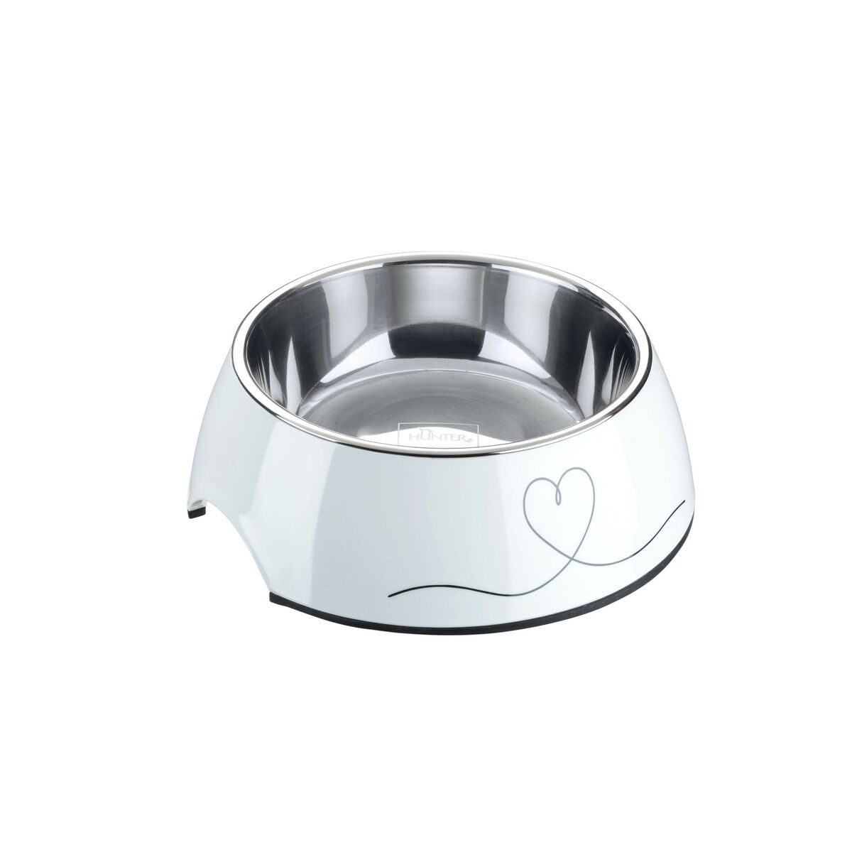 Hundmatare Hunter Valencia Vit 160 ml