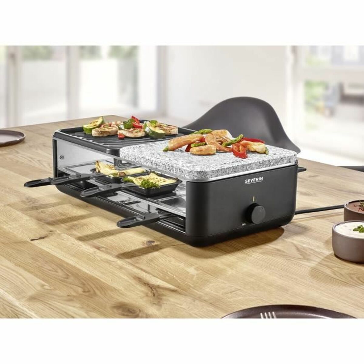 Raclette Severin RG2366 Svart noir 1300 W - 2