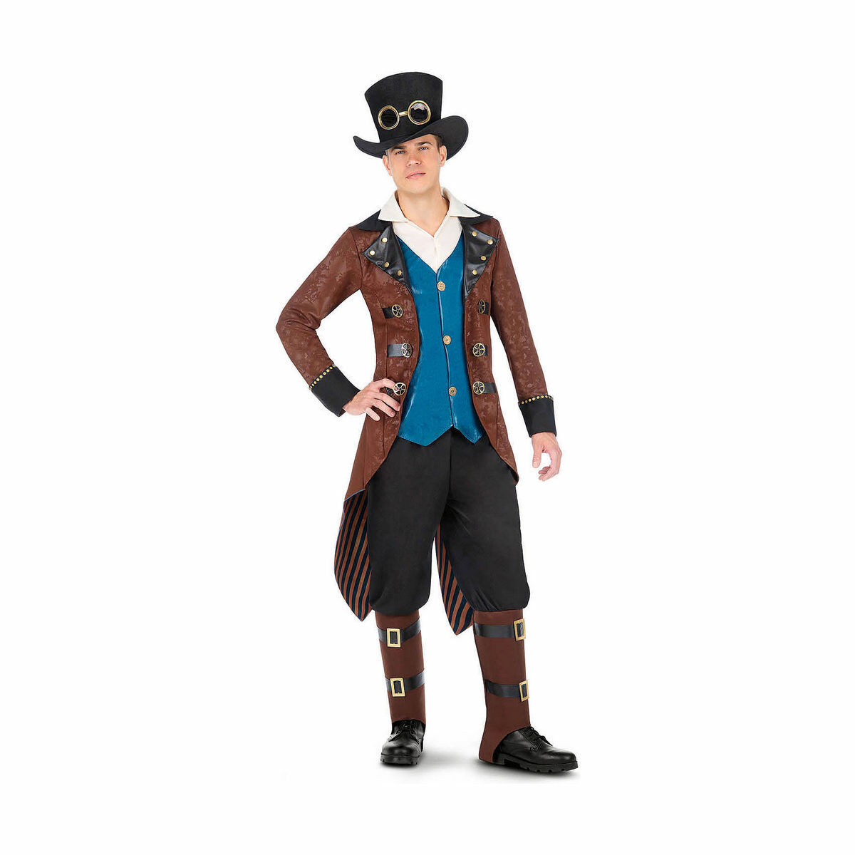 Maskeraddräkt vuxna My Other Me Steampunk (3 Delar)