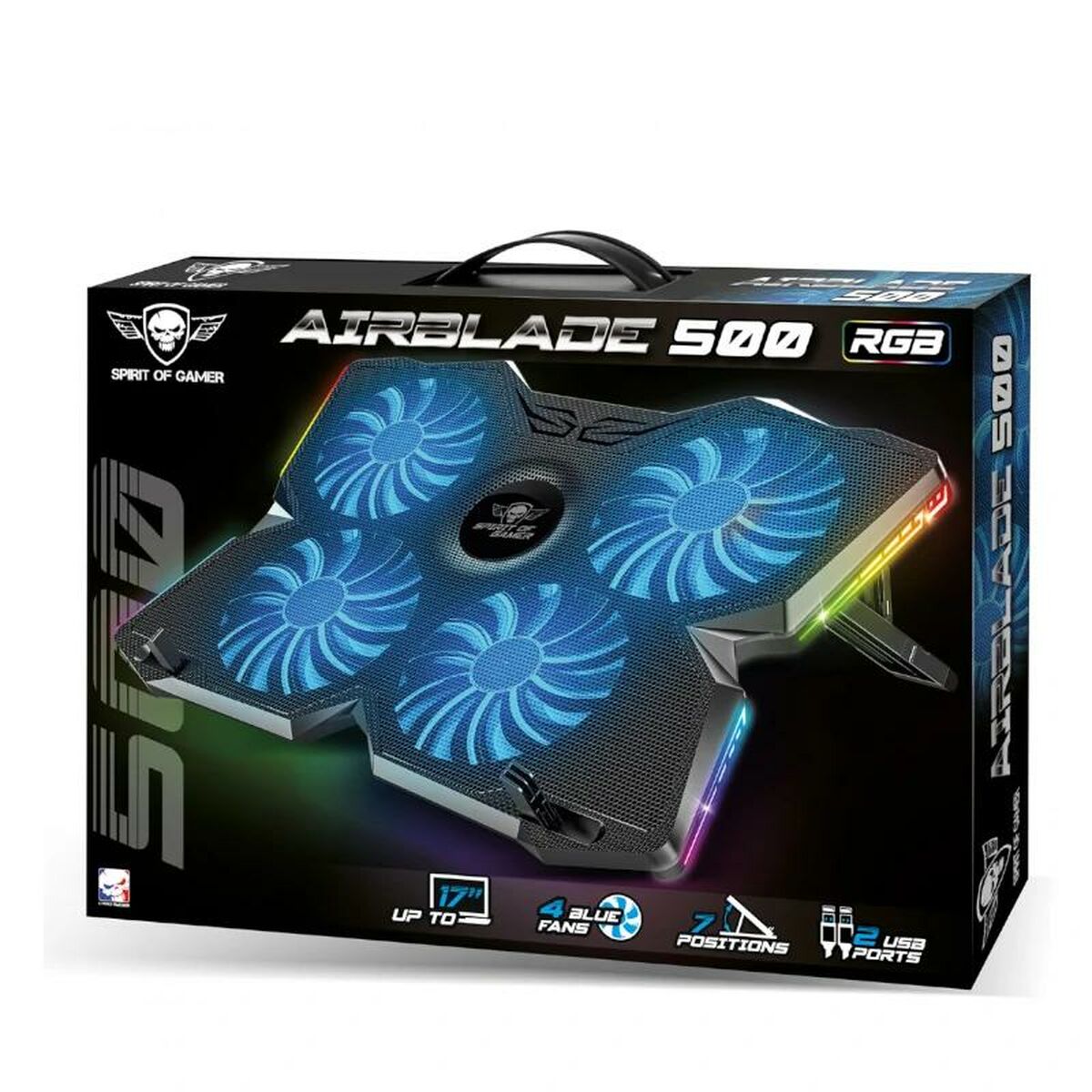 Kylplatta till laptop Spirit of Gamer SOG-VE500RGB - 2